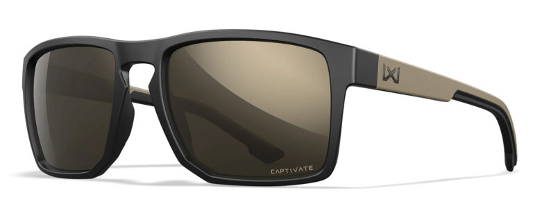 Wiley X AC6FND04 Founder Tungsten Mirror Lens Polycarbonate Matte Black w/ Tan Frame Frame Wiley X AC6FND04 Founder Tungsten Mirror Lens Polycarbonate Matte Black w/ Tan Frame Frame