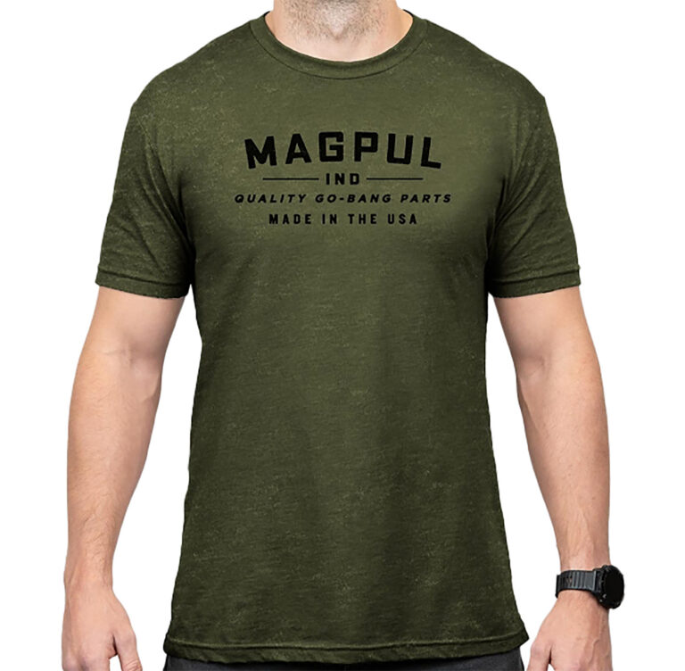 Magpul MAG1112-317-2XL Go Bang Parts OD Green Cotton/Polyester Short Sleeve 2XL Magpul MAG1112-317-2XL Go Bang Parts OD Green Cotton/Polyester Short Sleeve 2XL