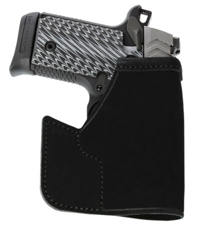 Galco PRO648B Pocket Protector  Black Steerhide Fits S&W Bodyguard 2.0 Ambidextrous