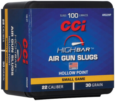 CCI Highbar Airgun Slugs 22 Cal. 30 gr. HP 100rd.