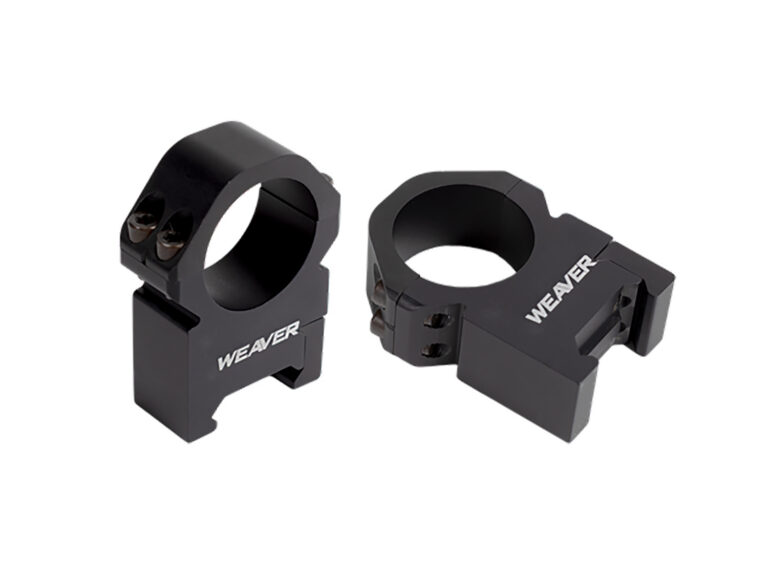Weaver Mounts 48381 Precision  Black Aluminum 1″ Tube Medium