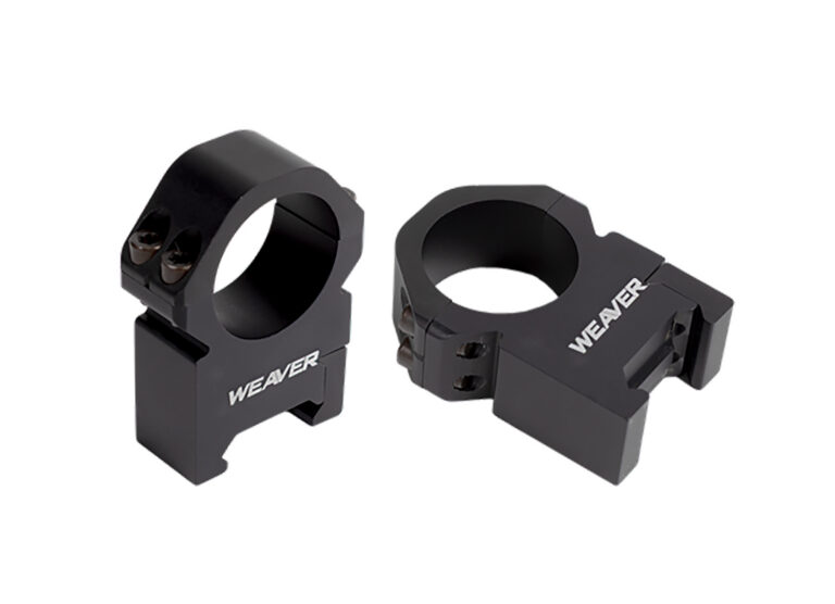 Weaver Mounts 48382 Precision  Black Aluminum 1″ Tube High