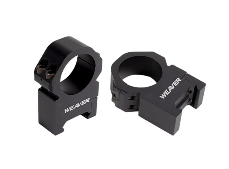 Weaver Mounts 48383 Precision  Black Aluminum 1″ Tube Extra High