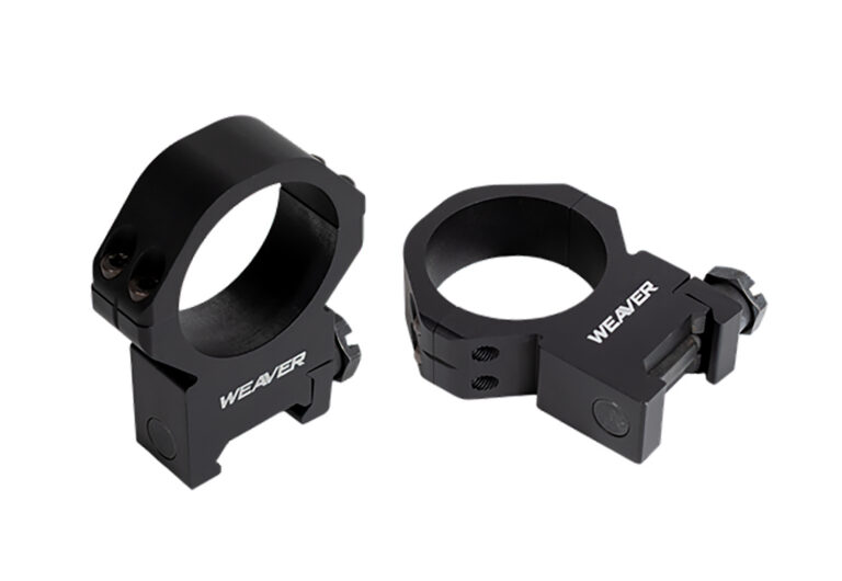 Weaver Mounts 99520 Precision Tactical  Black Aluminum 30mm Tube Low