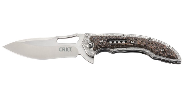 CRKT 5460C FOSSIL COMPACT 3.41 BROWN CRKT 5460C FOSSIL COMPACT 3.41 BROWN