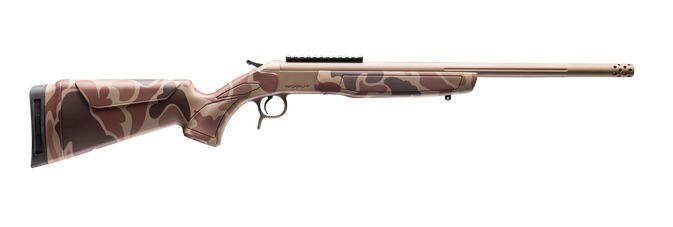 CVA SCOUT SS TD 223REM 20 FDE/DUCK CAMO CVA SCOUT SS TD 223REM 20 FDE/DUCK CAMO