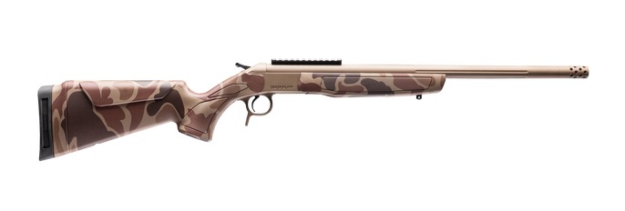 CVA SCOUT SS TD 45-70GOV 22 FDE/DUCK CAMO CVA SCOUT SS TD 45-70GOV 22 FDE/DUCK CAMO
