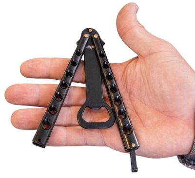 CAMP CBG-BF1021BK BUTTERFLY BOTTLE OPENER BLK