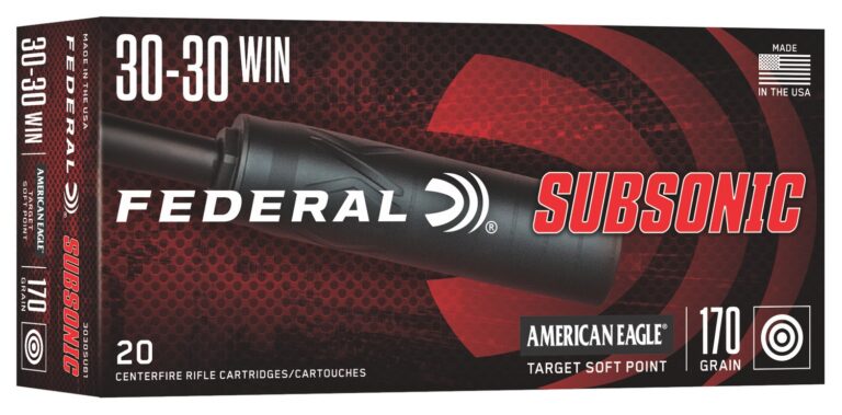 30-30 WIN 170GR TARGET SOFT POINT SUBSONIC 20/RD 30-30 WIN 170GR TARGET SOFT POINT SUBSONIC 20/RD
