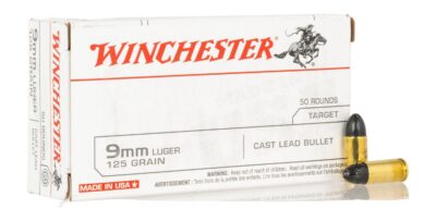 WIN USA9MM125 9MM USA TARGET FMJ 125GR   50/10