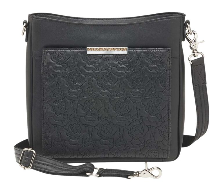 GTM GTM-98LMB/BK SLIM PURSE CROSSBODY-LAMB GTM GTM-98LMB/BK SLIM PURSE CROSSBODY-LAMB