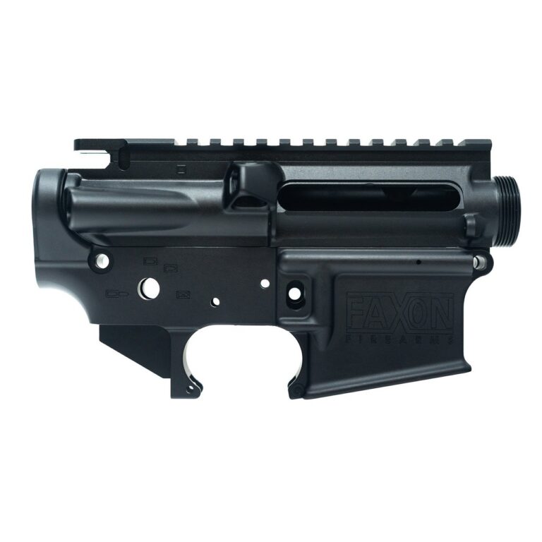 Faxon Firearms Ar15 Forged Receiver Set – Stripped Faxon Firearms Ar15 Forged Receiver Set – Stripped