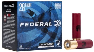 Shotgun, Federal, Game Load, 28ga, 2 3/4inch, 1oz, 6shot