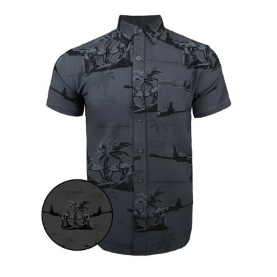 Retro Rifle The Palm Gray Size L