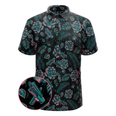 Retro Rifle Shotgun Safari Size 2XL