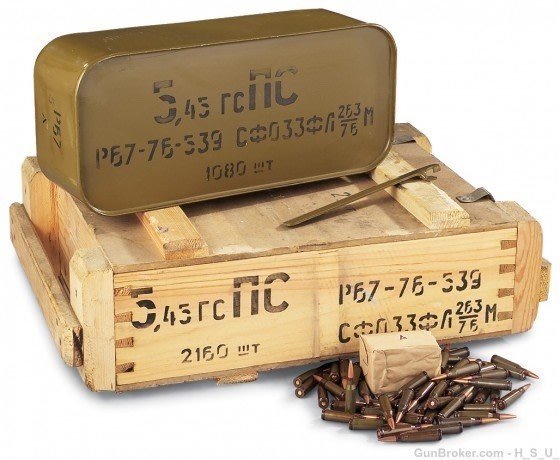 7N6 Russian Surplus 5.45×39 Spam Cans 7N6 Russian Surplus 5.45×39 Spam Cans