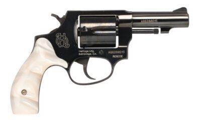 Roscoe .38SPL 3″ Blk/White Prl 5-Rd TALO
