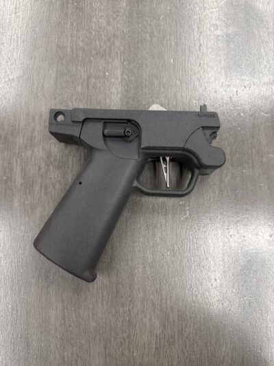 Radiata Design Zenith ZF5-P / Foundation. 3.5 Lb Flat-Faced Ni-Bo Coated Single Stage Trigger,
ambidextrous 90 Degree Safeties.