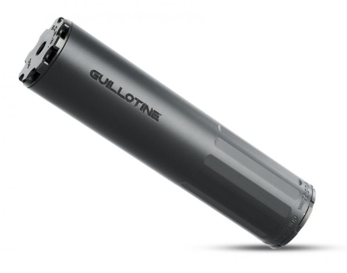 BOSS GUILLOTINE – 1/2-28 – VENTED END CAP 5.56 DEDICATED DUTY RATED SILENCER STAINLESS NITRIDED CORE VENTED END CAP GAS BLOWBACK ACTION (TRADITIONAL AR-15 AND SIMILAR) GU-15060-556-SS-12-VE-BLK BOSS GUILLOTINE – 1/2-28 – VENTED END CAP 5.56 DEDICATED DUTY RATED SILENCER STAINLESS NITRIDED CORE VENTED END CAP GAS BLOWBACK ACTION (TRADITIONAL AR-15 AND SIMILAR) GU-15060-556-SS-12-VE-BLK