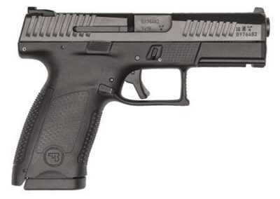 CZ P-10 C 9MM PISTOL BLACK FIXED SIGHTS REVERSE MAG CATCH 3-10RD MAGS