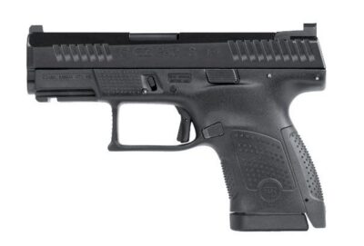 CZ-USA 01560 P-10 S 9mm Luger 3.50″ 10+1 Overall Black Finish with Inside Railed Steel Slide, Interchangeable Backstrap Grip, Reversible Mag Release & Picatinny Rail