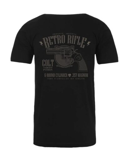 Retro Rifle 357 T-Shirt Size L