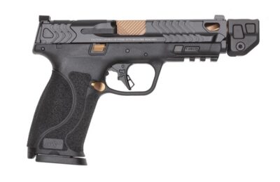 SMITH & WESSON M&P9 M2.0 9MM 4.869IN BARREL 17RD BLACK/COPPER PVD OR TS INCLUDES 23 RD MAG TALO 14618