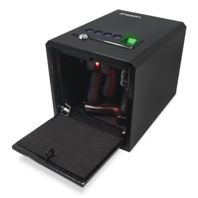 Stealth Safes Biometric Handgun Hanger Safe Quick Access Bio Pistol Security Box