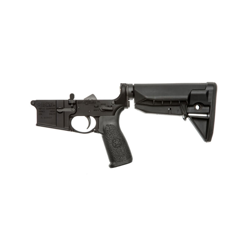 AR-15 COMPLETE LOWER RECEIVER W/ BCMGUNFIGHTER SOPMOD STOCK COMPLETE LOWER RECEIVER W/ SOPMOD STOCK BLACK AR-15 COMPLETE LOWER RECEIVER W/ BCMGUNFIGHTER SOPMOD STOCK COMPLETE LOWER RECEIVER W/ SOPMOD STOCK BLACK