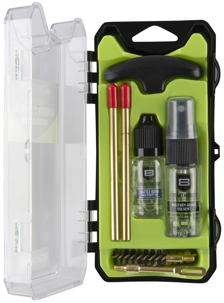 Breakthrough Clean BTECC40 Vision Series Cleaning Kit 40 Cal & 10mm Pistol/10 Pieces Multi-Color Breakthrough Clean BTECC40 Vision Series Cleaning Kit 40 Cal & 10mm Pistol/10 Pieces Multi-Color