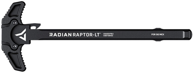 Radian Weapons R0364 Raptor LT Lightweight Ambi Charging Handle, Black, Fits Sig MCX Radian Weapons R0364 Raptor LT Lightweight Ambi Charging Handle, Black, Fits Sig MCX