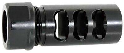 American Precision Arms G2L5830N Gen 2 Little Bastard Self Timing Brake Black Nitride Stainless Steel with 5/8″-24 tpi Threads, 2.22″ OAL & 1″ Diameter for 30 Cal Rifle