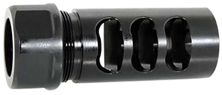 American Precision Arms G2L5830N Gen 2 Little Bastard Self Timing Brake Black Nitride Stainless Steel with 5/8″-24 tpi Threads, 2.22″ OAL & 1″ Diameter for 30 Cal Rifle American Precision Arms G2L5830N Gen 2 Little Bastard Self Timing Brake Black Nitride Stainless Steel with 5/8″-24 tpi Threads, 2.22″ OAL & 1″ Diameter for 30 Cal Rifle
