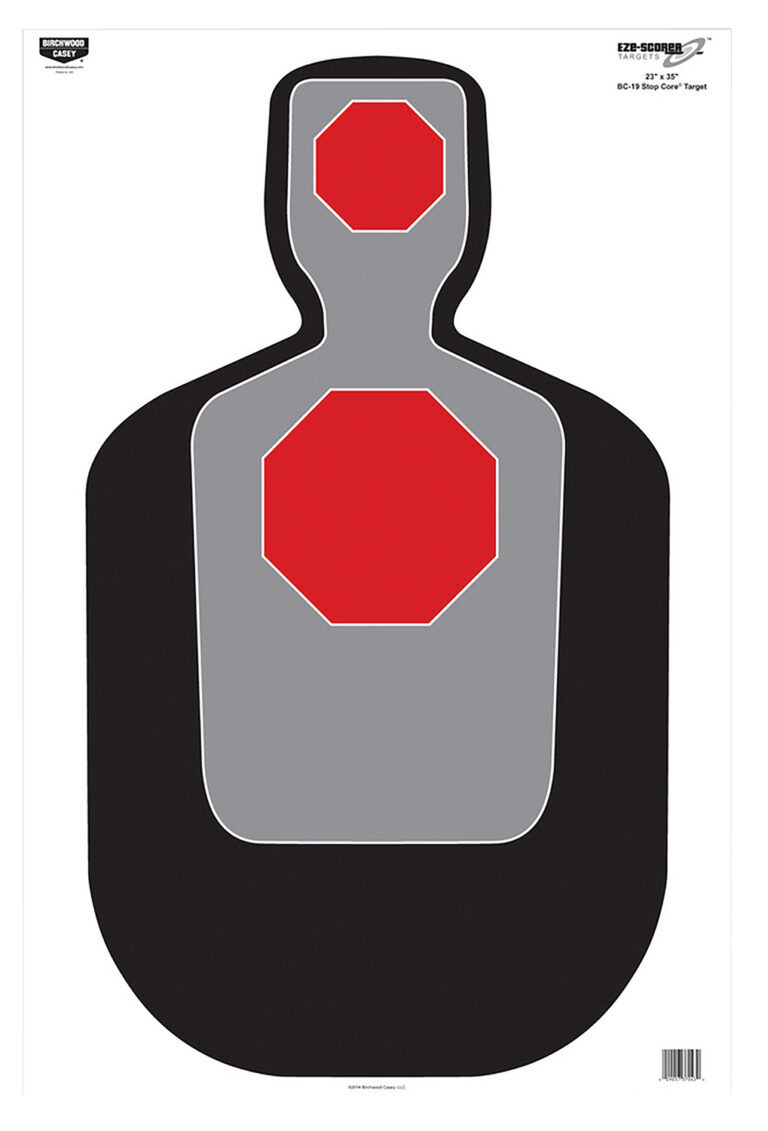 Birchwood Casey 37043 EZE-Scorer BC-19 Silhouette Paper Target 23″ x 35″ 100 Per Pkg Birchwood Casey 37043 EZE-Scorer BC-19 Silhouette Paper Target 23″ x 35″ 100 Per Pkg