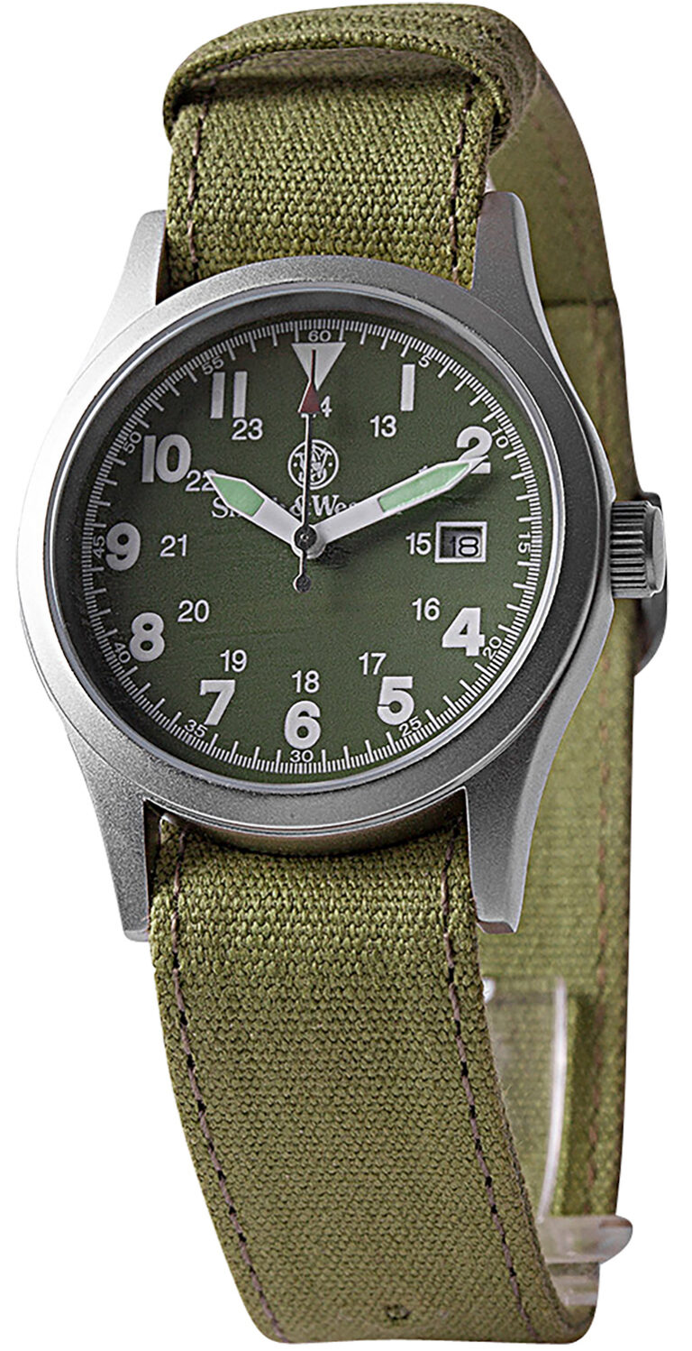 S&W SWW1464OD Smith & Wesson Military Watch Olive Drab Green S&W SWW1464OD Smith & Wesson Military Watch Olive Drab Green