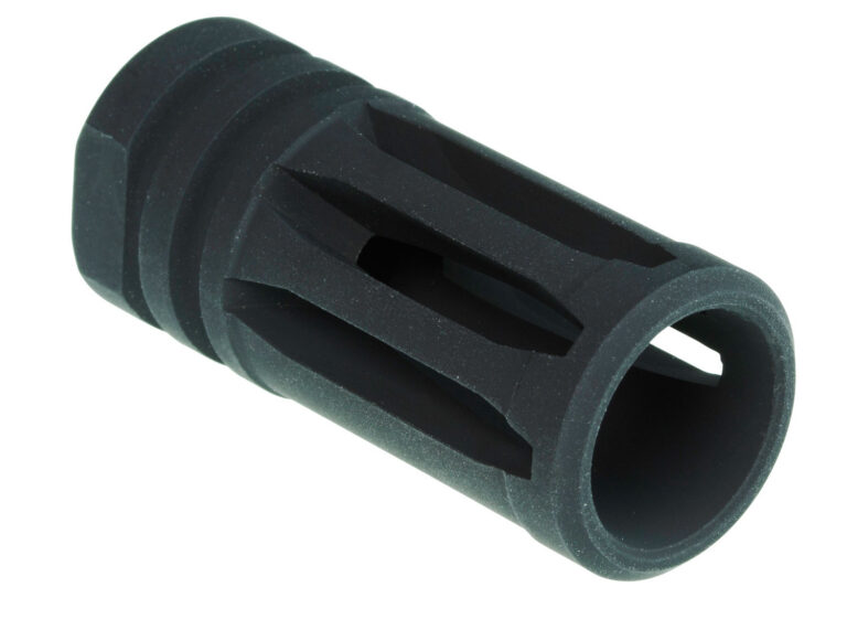 BCM A2X A2X A2 Flash Hider Black Phosphate 4150 Steel with 1/2″-28 tpi Threads for 5.56x45mm NATO M4 Platform & M16 Platform BCM A2X A2X A2 Flash Hider Black Phosphate 4150 Steel with 1/2″-28 tpi Threads for 5.56x45mm NATO M4 Platform & M16 Platform
