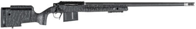 Christensen Arms 8010400300 BA Tactical Long Range 338 Lapua Mag 3+1 27″ Carbon Fiber Barrel, Black Nitride Finish, Black with Gray Webbing Stock