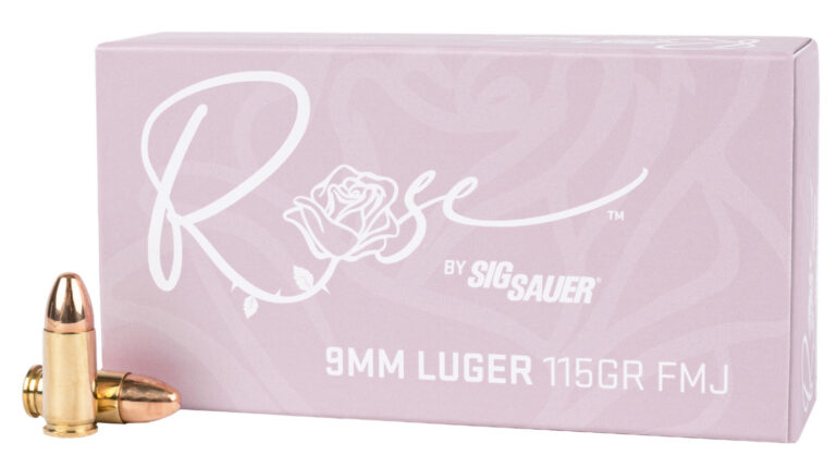 SIG AMMO 9MM 115GR ELITE BALL ROSE FMJ 50/20 SIG AMMO 9MM 115GR ELITE BALL ROSE FMJ 50/20