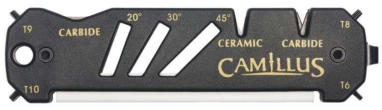 Camillus 19224 Glide Sharpener Carbide/Ceramic Sharpener Black Camillus 19224 Glide Sharpener Carbide/Ceramic Sharpener Black