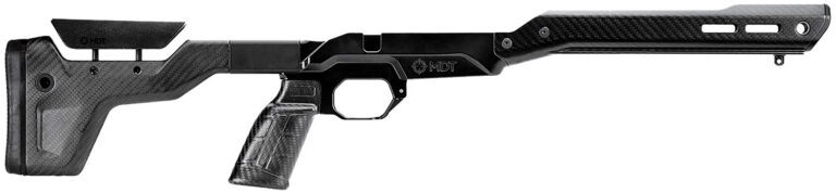 Mdt Sporting Goods Inc 107837BCF HNT26 Chassis System Black Carbon Fiber Fits Howa 1500 SA/ Weatherby Vanguard Compatible w/ AICS Mags Short Action Standard Mdt Sporting Goods Inc 107837BCF HNT26 Chassis System Black Carbon Fiber Fits Howa 1500 SA/ Weatherby Vanguard Compatible w/ AICS Mags Short Action Standard