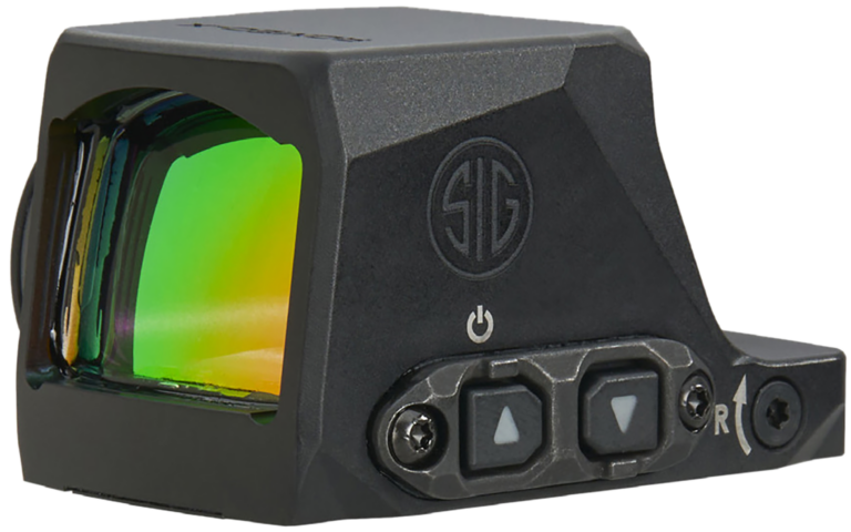 Sig Sauer Electro-Optics SORX1400 Romeo-X Enclosed Black 1 x 24 mm 2 MOA Red Dot/32 MOA Circle Multi Reticle