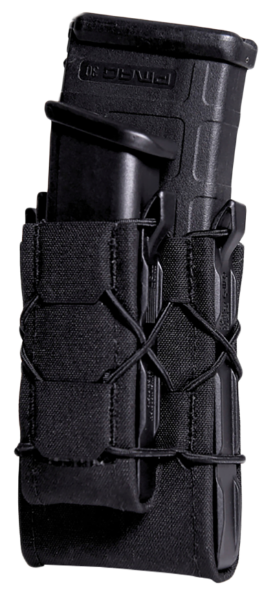 High Speed Gear 24DD00BK TACO Gen 2 Double Decker Black Nylon Laminate MOLLE Mount Pistol/Rifle