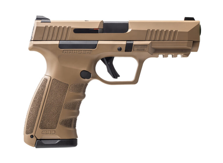 Dickinson LLC RA9FED RA9 9mm Luger 17+1 4.25″ Black Steel Barrel, Flat Dark Earth Cerakote Serrated Aluminum Slide, Flat Dark Earth Polymer Frame w/Accessory Rail Dickinson LLC RA9FED RA9 9mm Luger 17+1 4.25″ Black Steel Barrel, Flat Dark Earth Cerakote Serrated Aluminum Slide, Flat Dark Earth Polymer Frame w/Accessory Rail