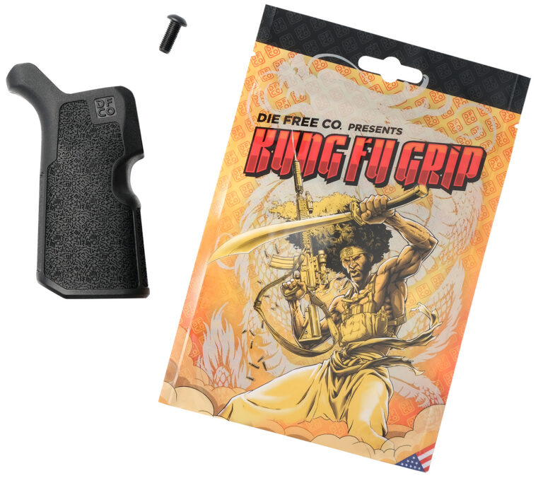 KUNG FU GRIP KUNG FU GRIP FOR AR15 / M4 RIFLE GRIP BLACK KUNG FU GRIP KUNG FU GRIP FOR AR15 / M4 RIFLE GRIP BLACK