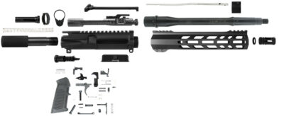 TacFire SSPK556LPK10 Pistol Kit  5.56x45mm NATO AR-Pistol Platform Black Steel