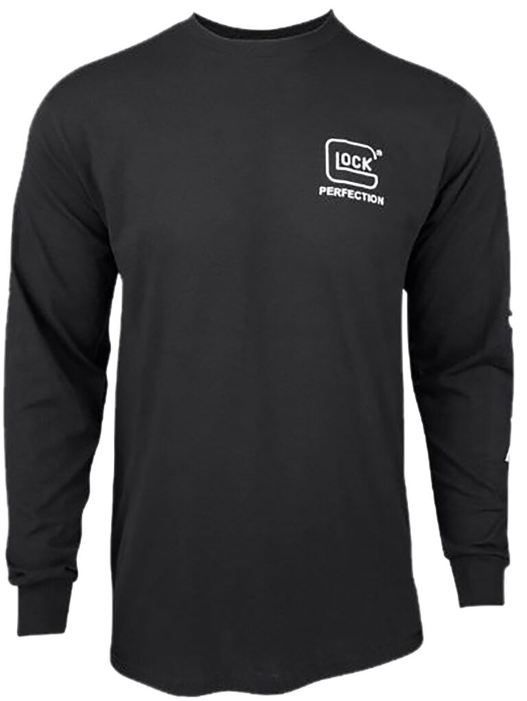 Glock AP96100 Perfection Long Sleeve Tee Black Pre-Shrunk Cotton Long Sleeve Large Glock AP96100 Perfection Long Sleeve Tee Black Pre-Shrunk Cotton Long Sleeve Large