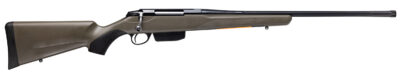 Tikka JRTXGSL37424MT T3x Superlite 7mm PRC 22.40″ Blued Fluted Threaded Barrel, Blued Drilled & Tapped Steel Receiver, Fixed Green Synthetic Stock