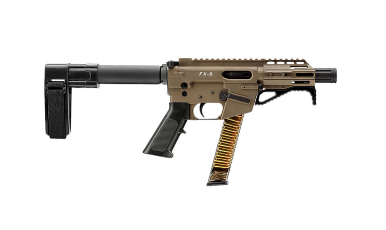 FREEDOM ORDNANCE FX9P4SBM-FDE FX9P  9mm Luger 4″ Flat Dark Earth