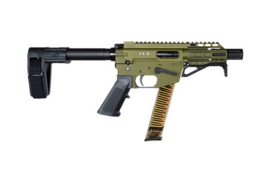FREEDOM ORDNANCE FX9P4SBM-ODG FX9P  9mm Luger 4″ OD Green