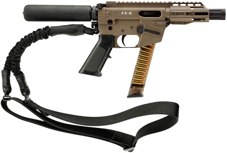 FREEDOM ORDNANCE FX9P4T-FDE FX9P  9mm Luger 31+1 4″ Flat Dark Earth Synthetic Pistol Tube